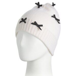 HANNAH ROSE Cashmere Applique Bow Hat